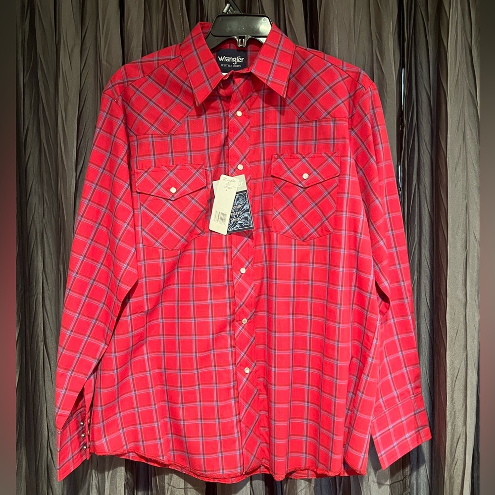 Wrangler Dress Long Sleeve Dress Shirt